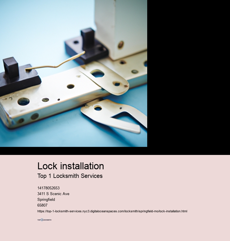 Lock installation