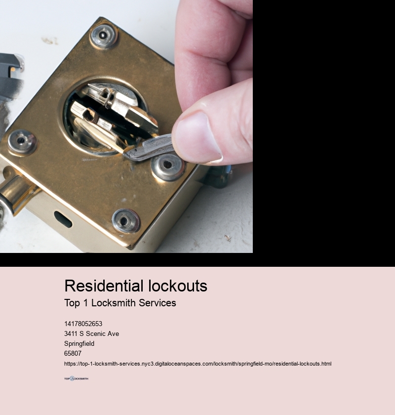 Residential lockouts